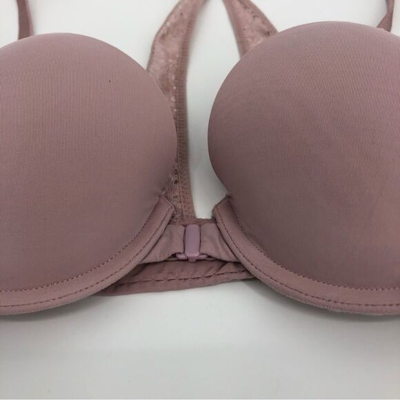 VICTORIA’S SECRET Perfect Shape Bra Size 32B Pale Purple - Picture 2 of 6